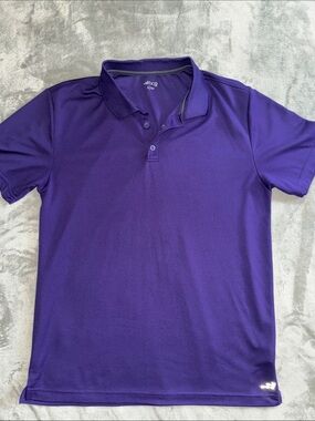 bcg Men's Purple Polo Shirt Short Sleeve